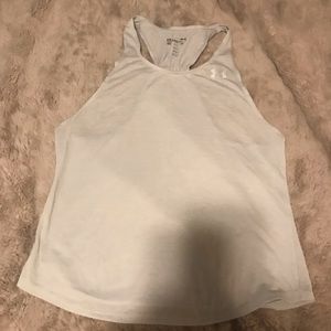 Under Armour m white workout top